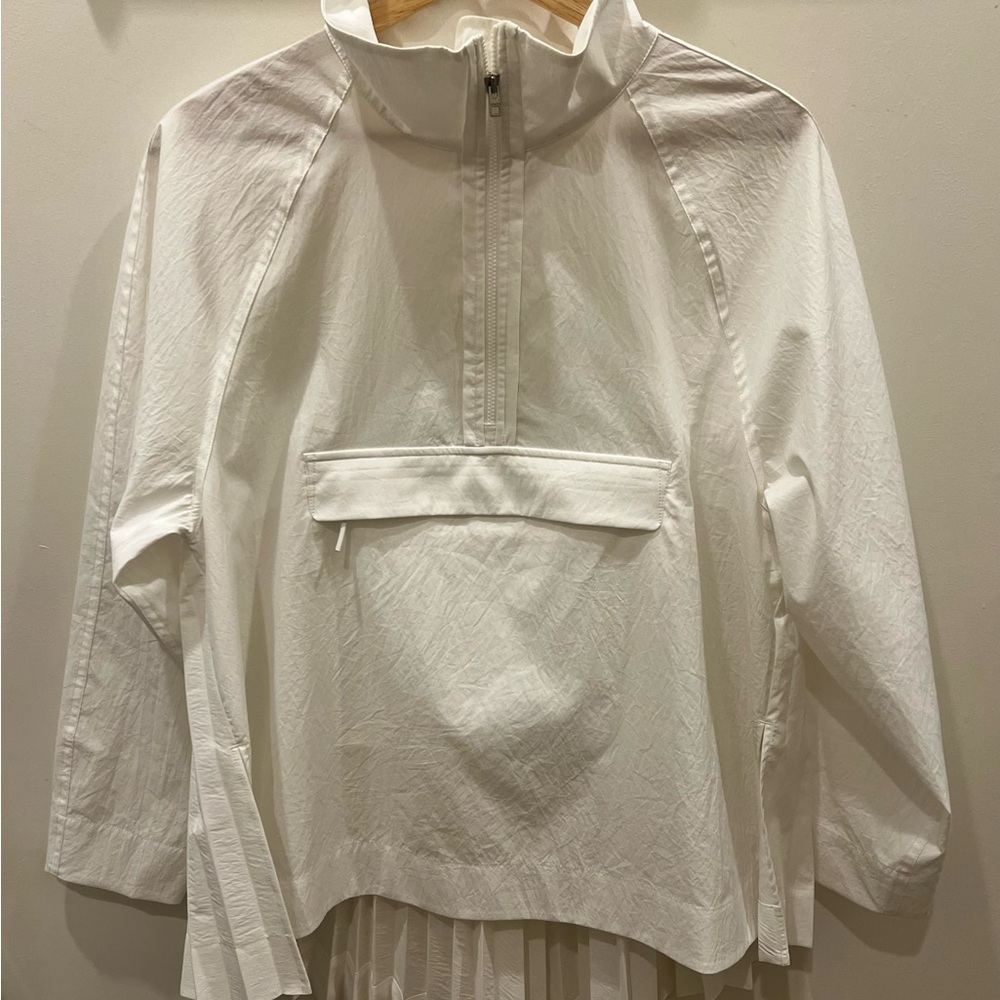 Athleta White Pullover Jacket